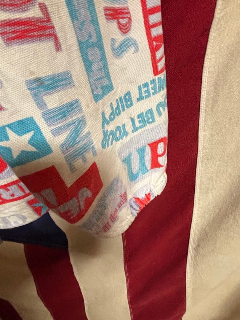 ビンテージ60sSIRJAC総柄ジャケット古着モンスターpopサーフbud