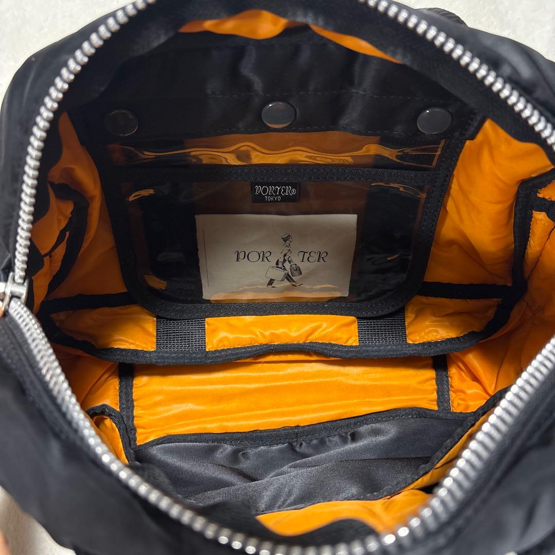 ポーター　タンカー　ダッフルバッグ　S ブラック