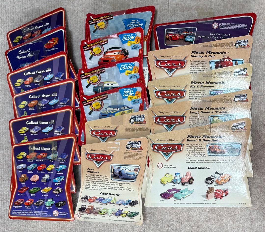 ぽ*る様 disny Cars pixar カーズ マテル ミニカー 153台