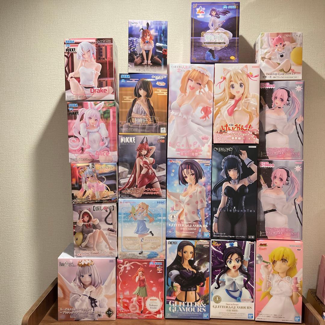 美少女 プライズフィギュア　まとめ売り　21体