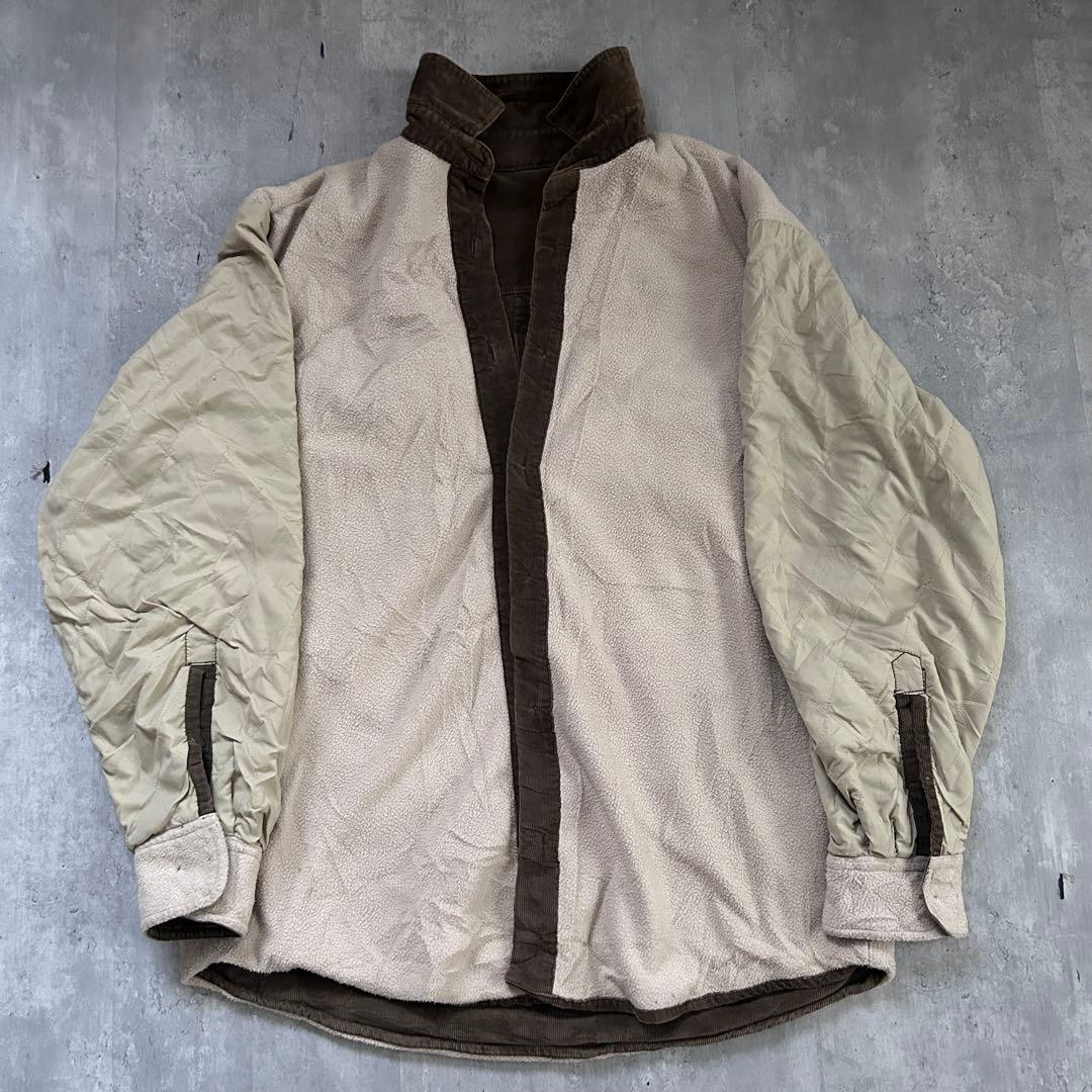 00s Woolrich コーデュロイ 裏フリース シャツジャケット ゆるだぼ