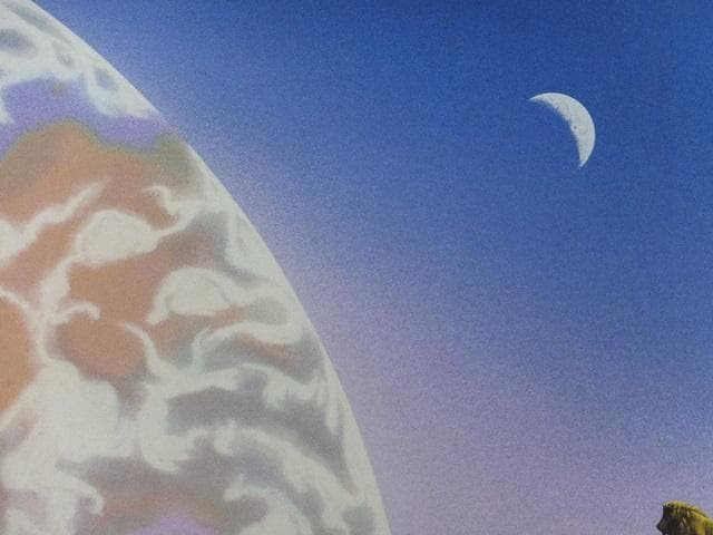 シム・シメール　直筆サイン『ここは彼等の惑星でもある』ミクストメディア1127D