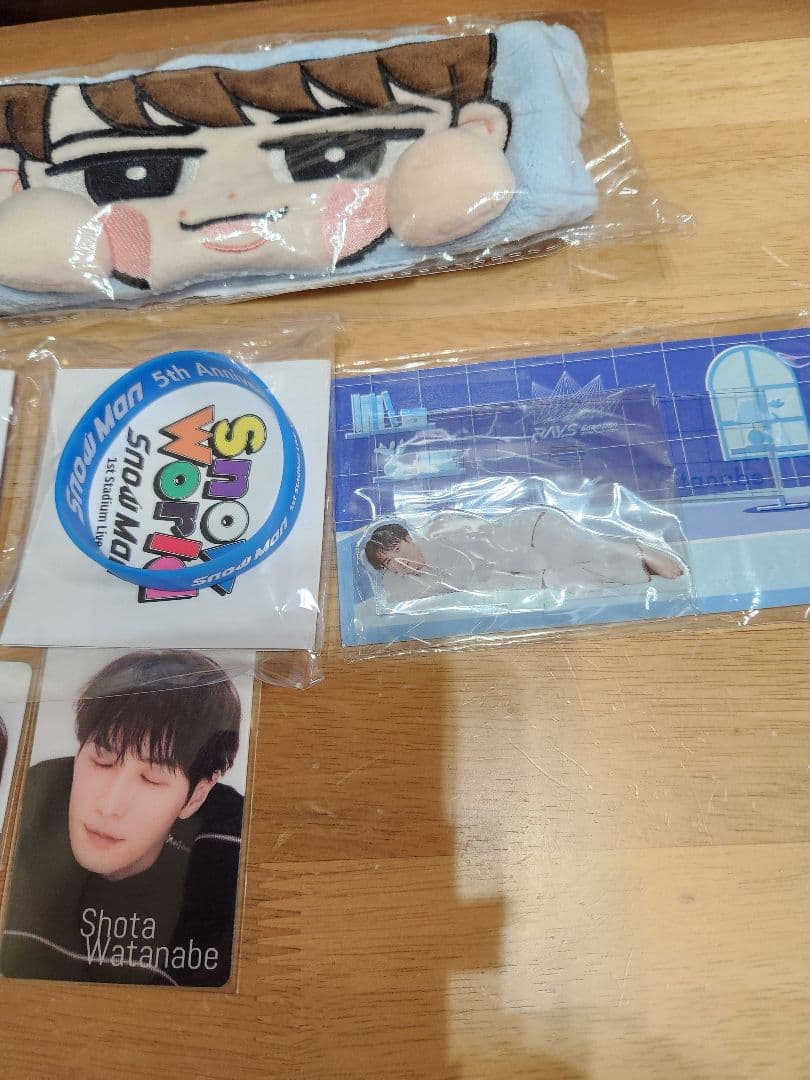  Man　渡辺翔太　グッズまとめ売り　新品未開封