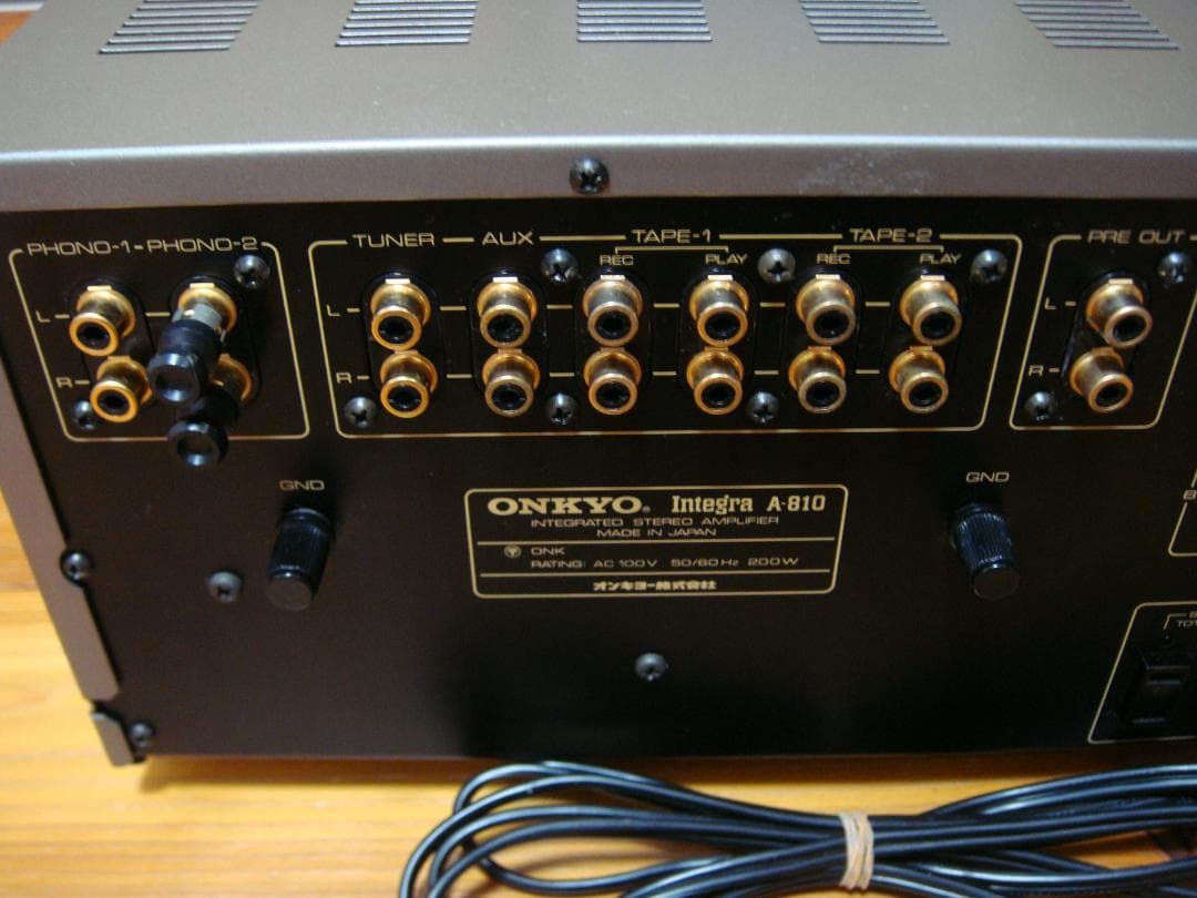 整備済 程度良 ONKYO オンキョー プリメイン Integra A-810