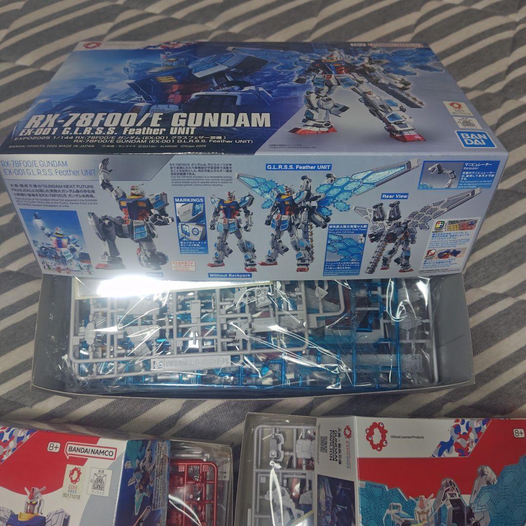ガンプラ EXPO2025 RX78F00/E ガンダム(グラスフェザー装備)
