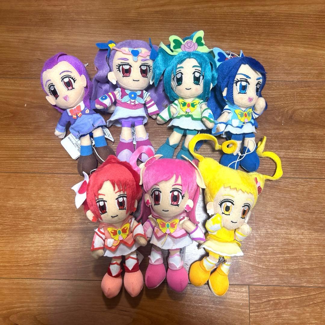 【レア】yes!プリキュア5gogo!ぬいぐるみ7点セット