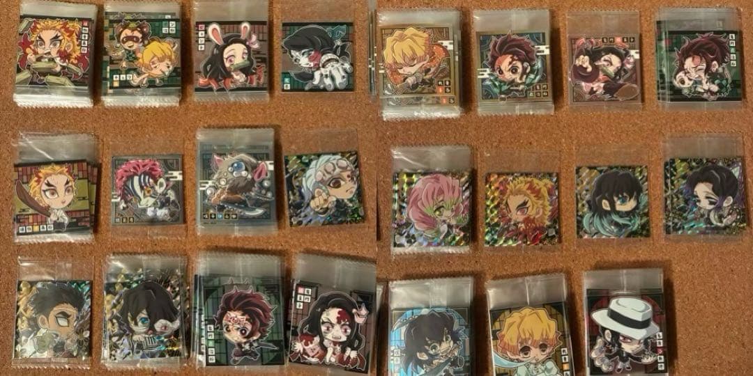 鬼滅の刃ディフォルメシールウエハース其ノ四 23種 111枚セット【バラ売り可】