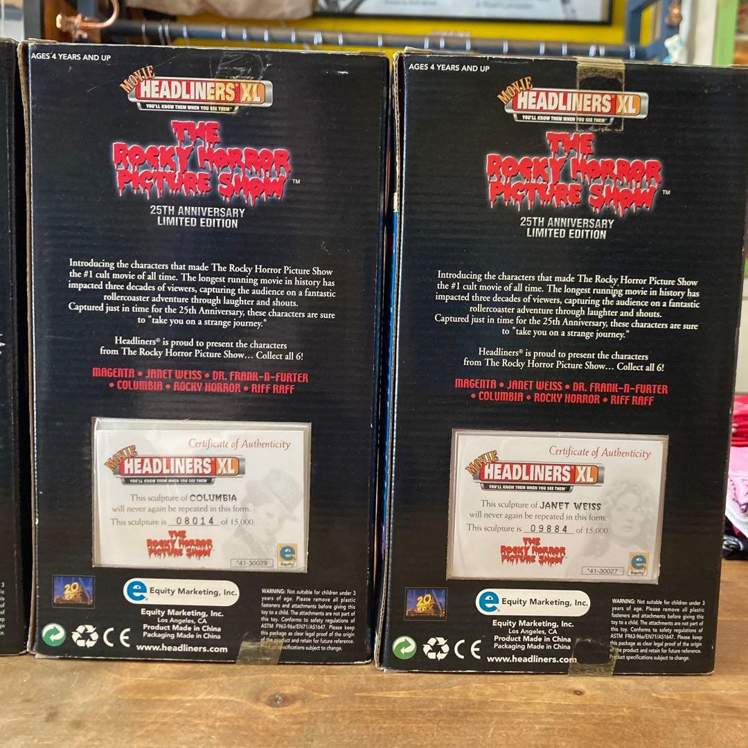 ロッキーホラーショー フィギュア まとめ売り rocky horror show