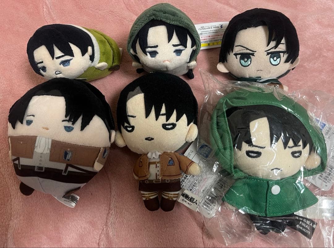 進撃の巨人 リヴァイ ぬいぐるみまとめ
