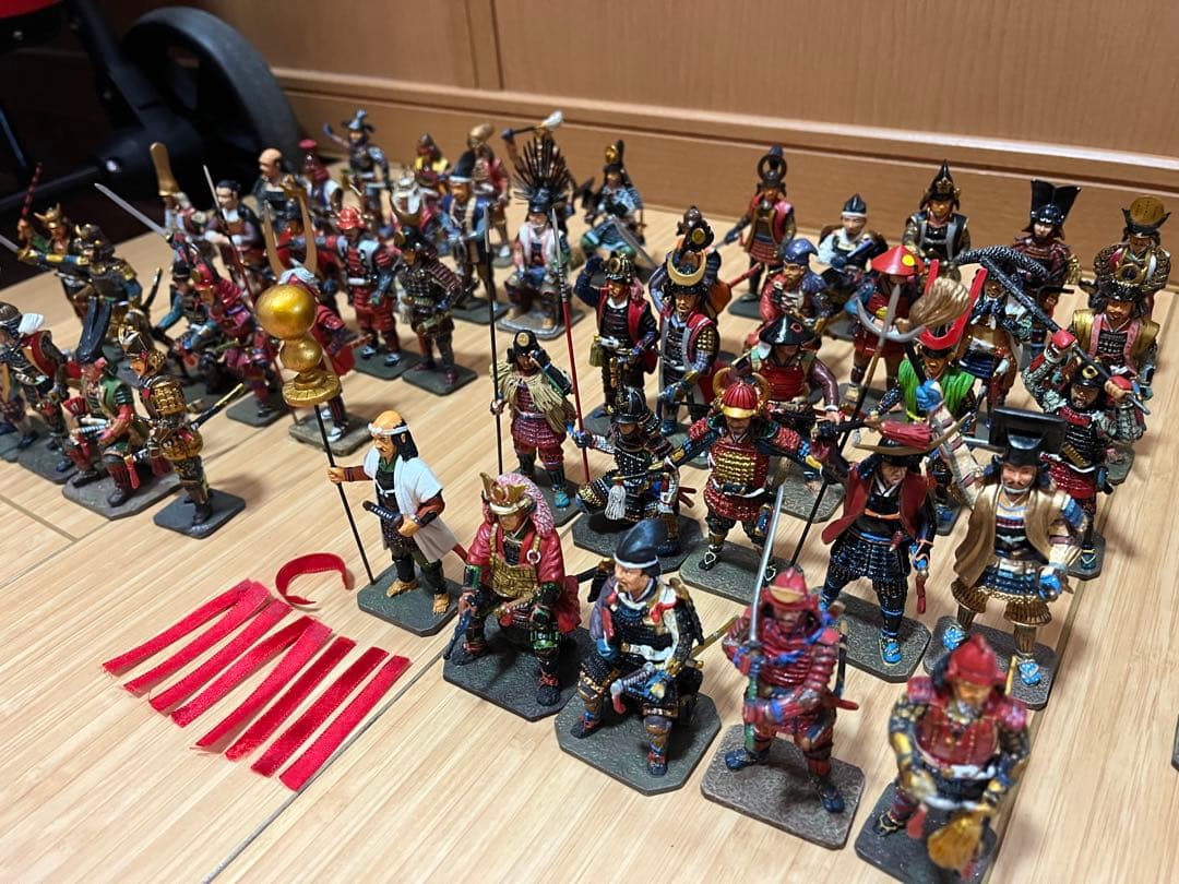 戦国覇王 デルプラド 戦国武将　フィギュアセット 75体　認定書付き