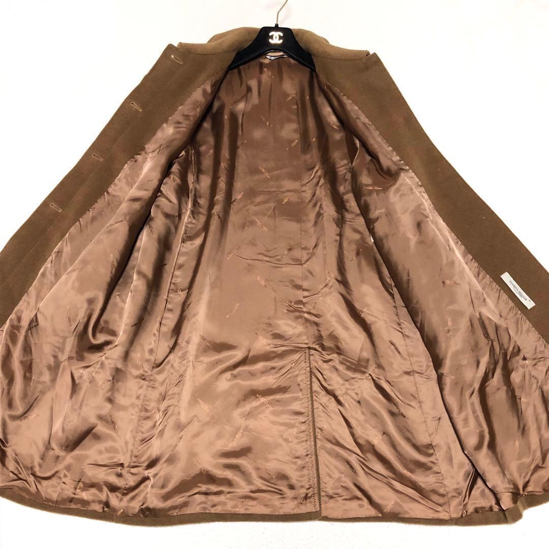 ゴン太　マリナリナルディ　チェスターコート　カシミヤ　キャメル