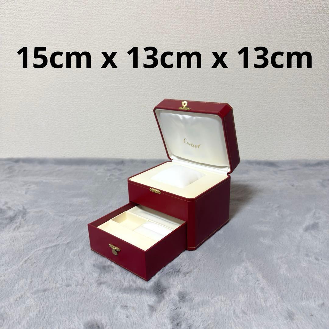 【極美品】Cartier カルティエ 時計 アクセサリー ケース 空箱　2段階