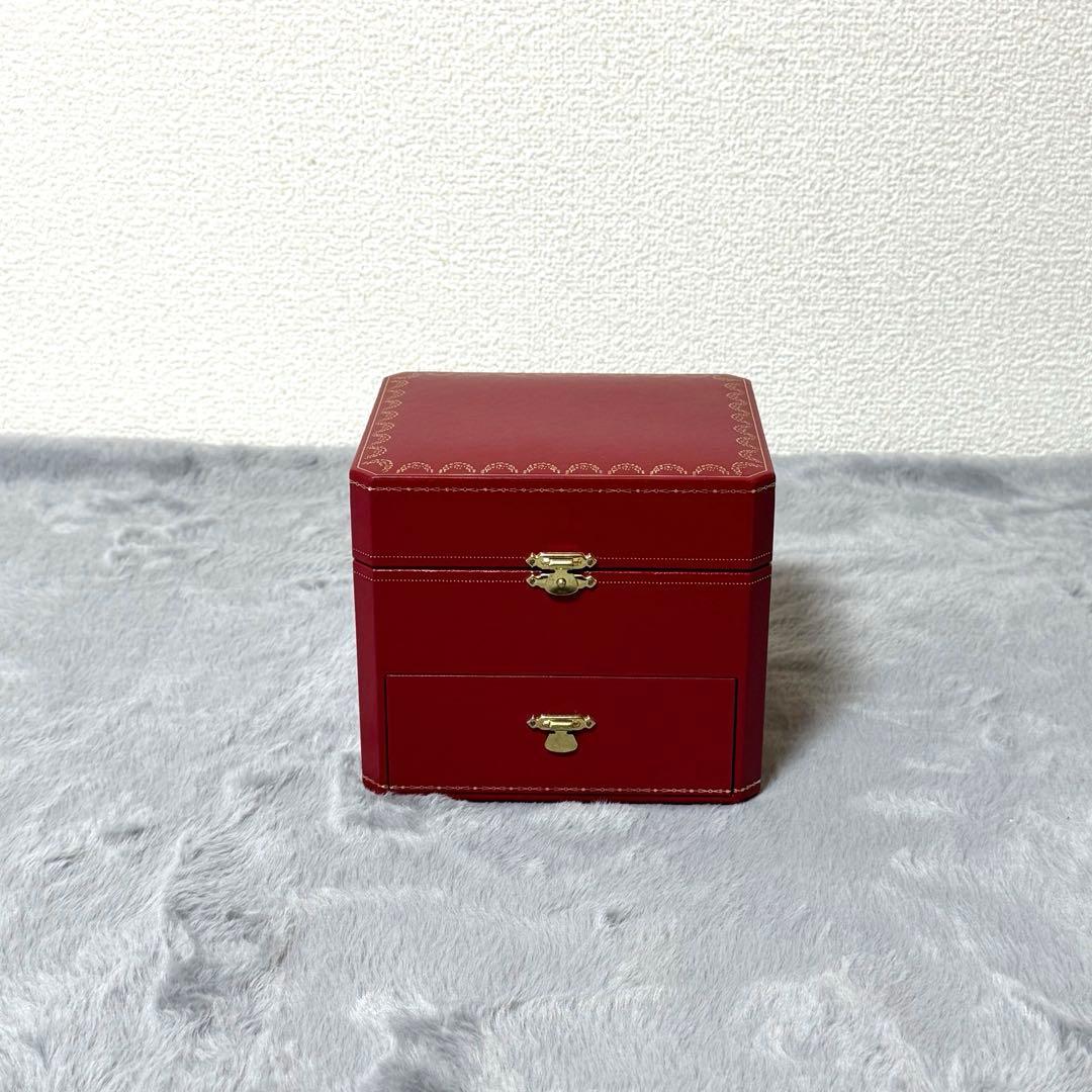 【極美品】Cartier カルティエ 時計 アクセサリー ケース 空箱　2段階