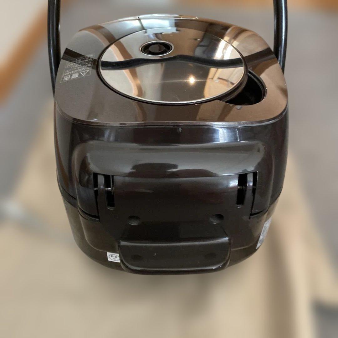 美品　象印炊飯器 5.5合 ブラウン NP-BH10-TA しゃもじ付