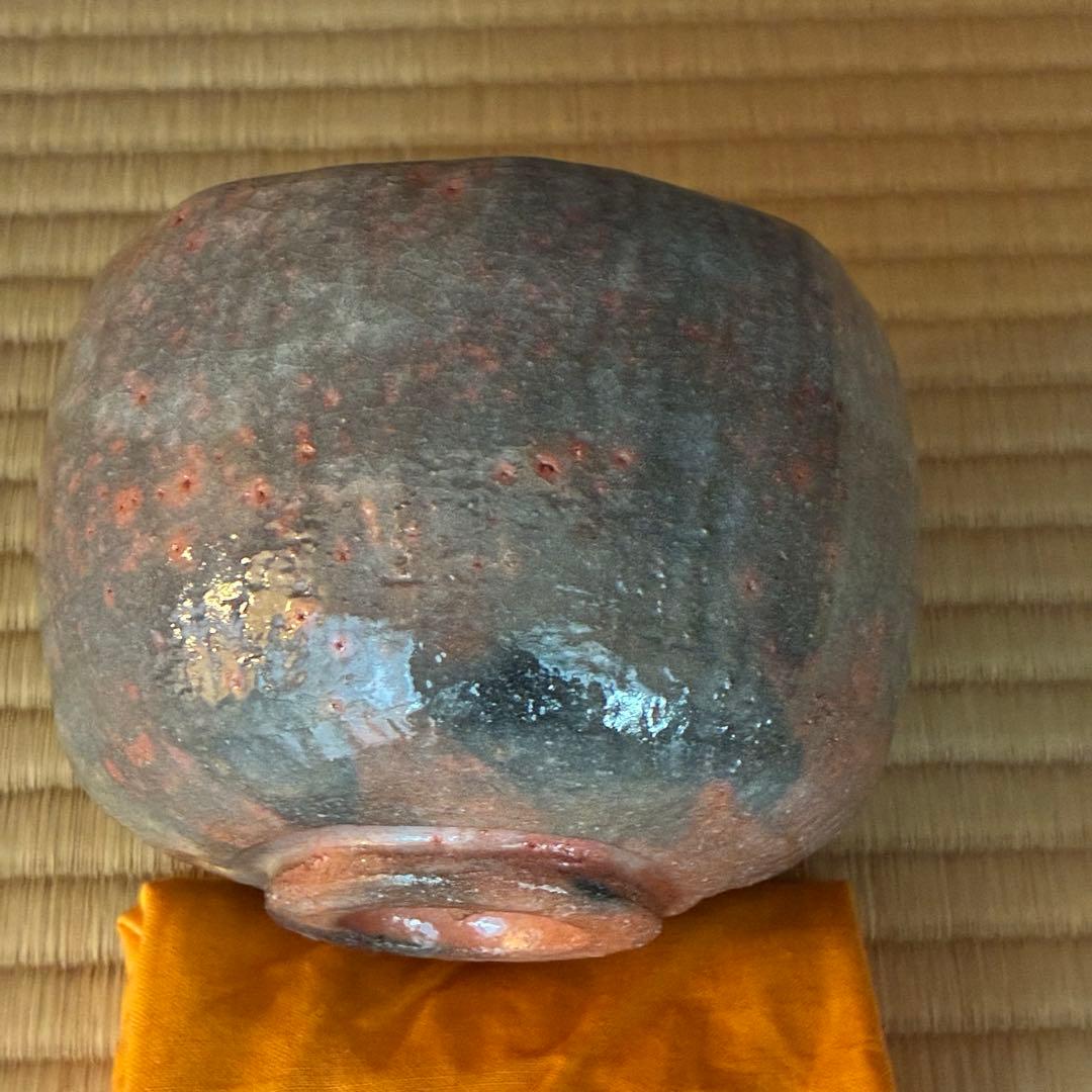 茶道具『赤楽茶碗』　萬福堂 楽入 作