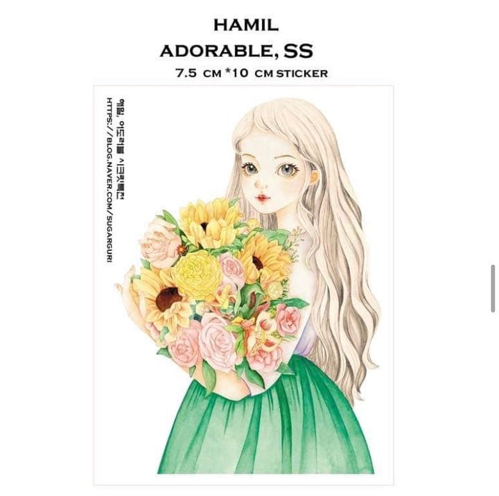 No.9【送料別】hamil ハミル ステッカー 7枚セット