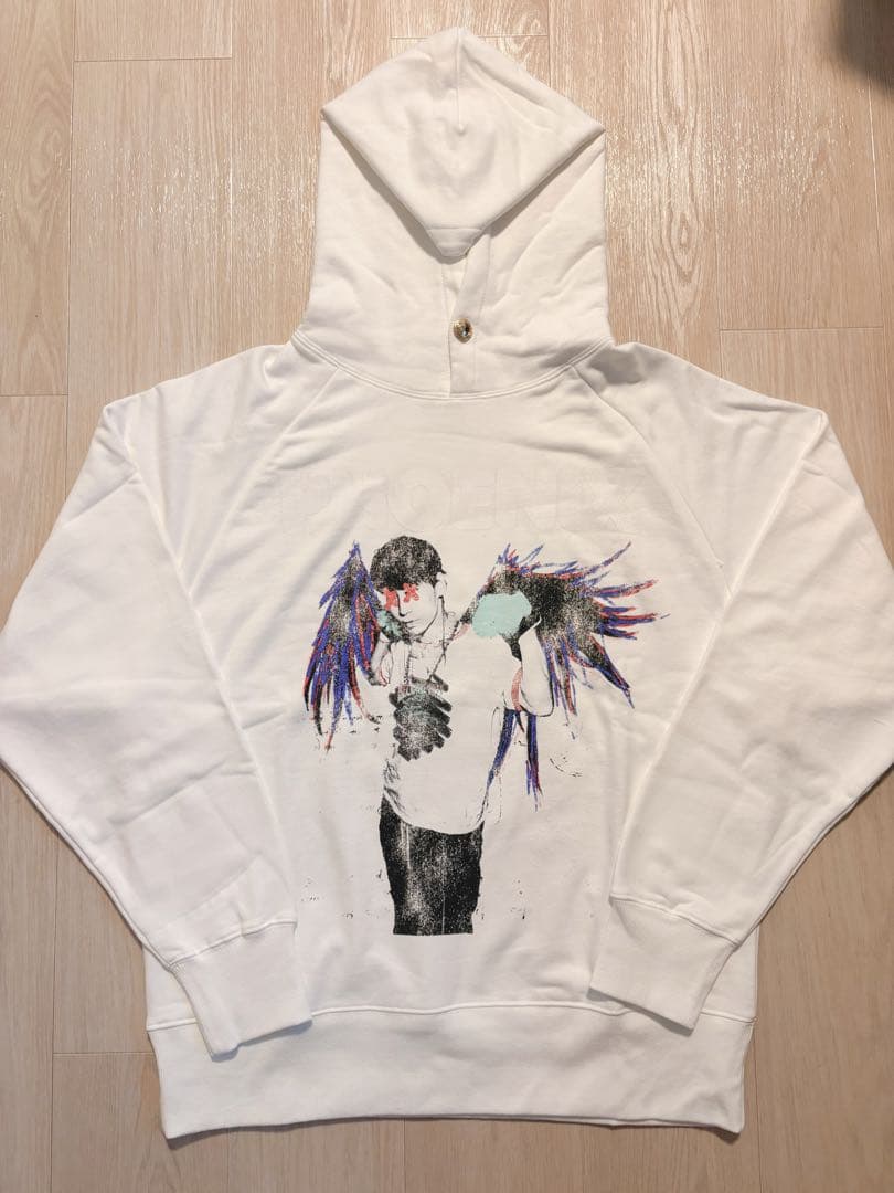 【新品】TAKUYA∞ PHOENIXパーカー(サイズ2 ホワイト)