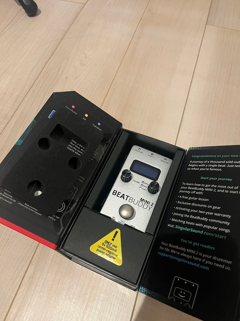 BEAT BUDDY MINI2 リズムマシーン エフェクター