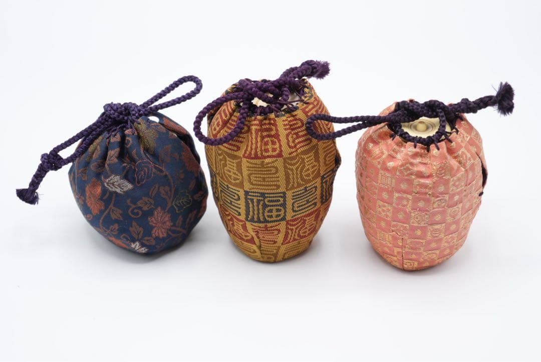 茶道具　茶入　仕覆付　3個セット