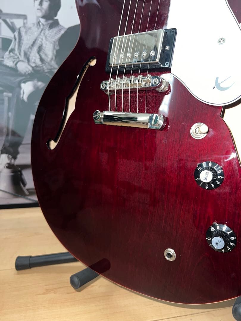 ギター Epiphone Riviera Noel Gallagher Wine Red