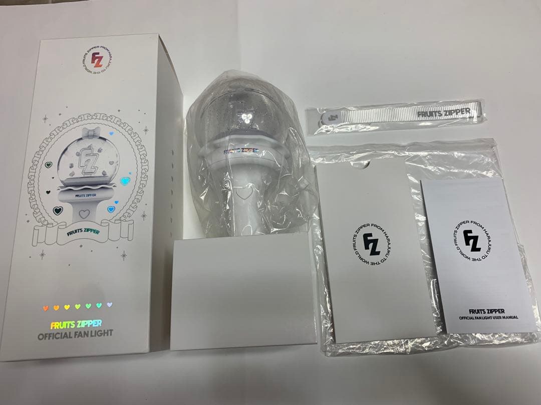 新品未使用 フルーツジッパーFRUITS ZIPPER 公式ペンライト箱付属品有