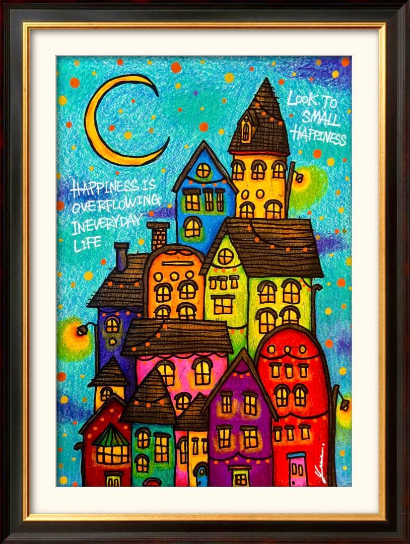 m**様 「 休憩がくれる贈りもの 」｜絵画 原画 抽象画 動物画 ドローイング