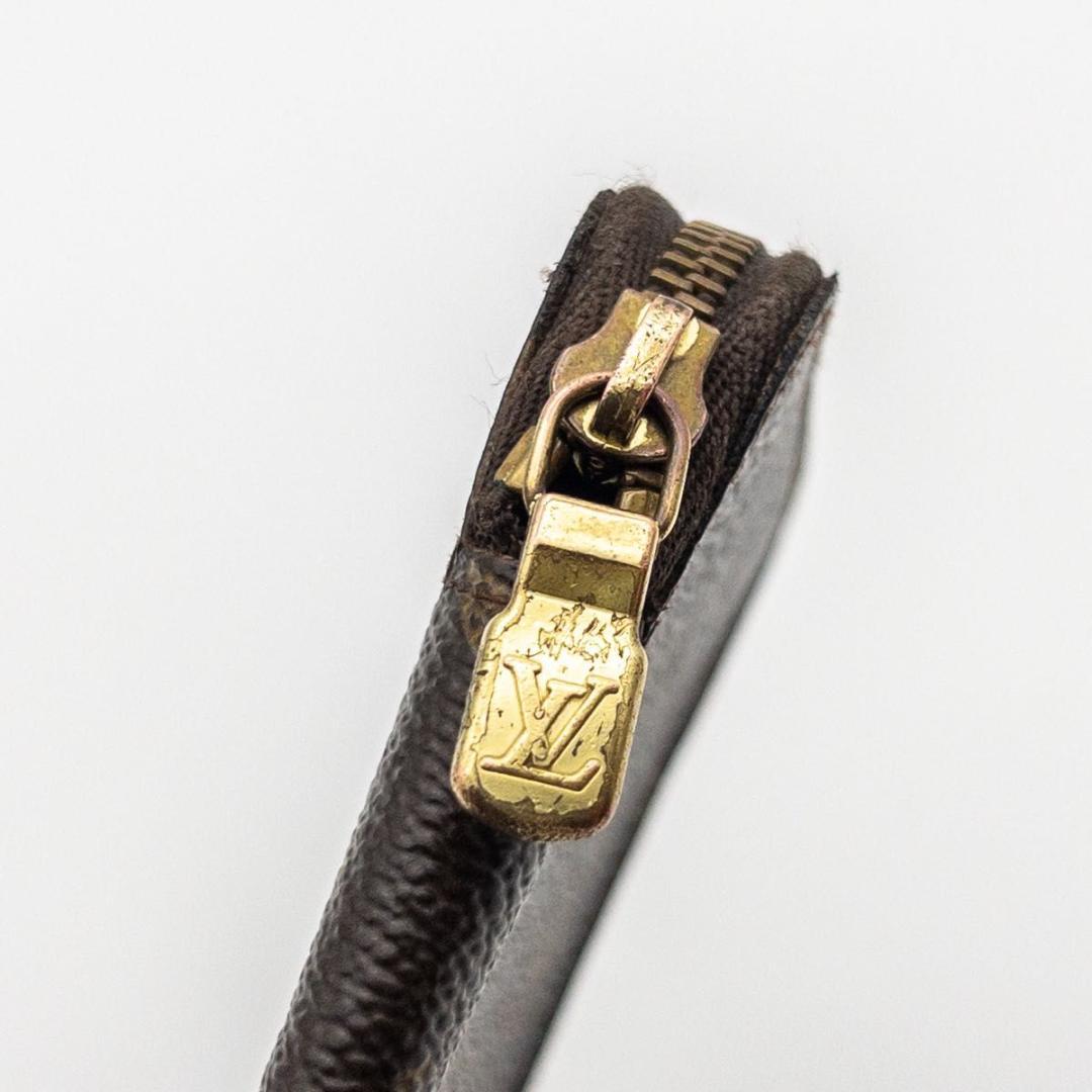 【極美品】ルイヴィトン　ポシェット6クレ　モノグラム　キーケース　茶色