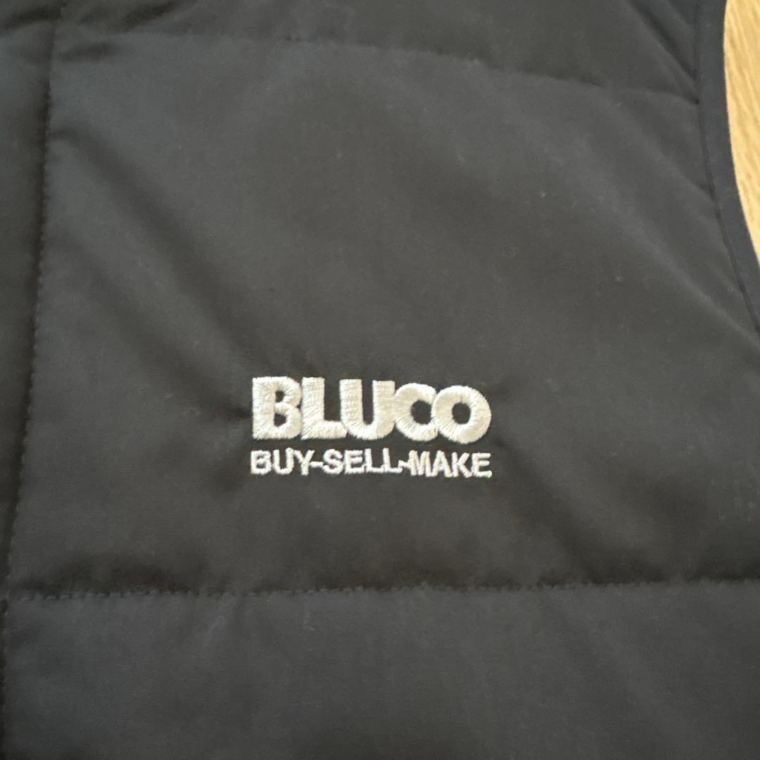 BLUCO ブラックキルティングベスト XL