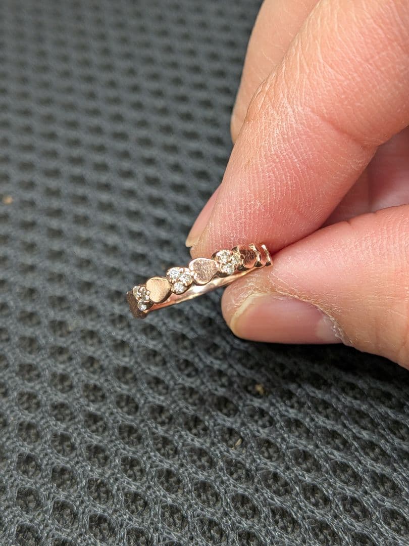 ヴァンドーム青山　ダイヤリングK10