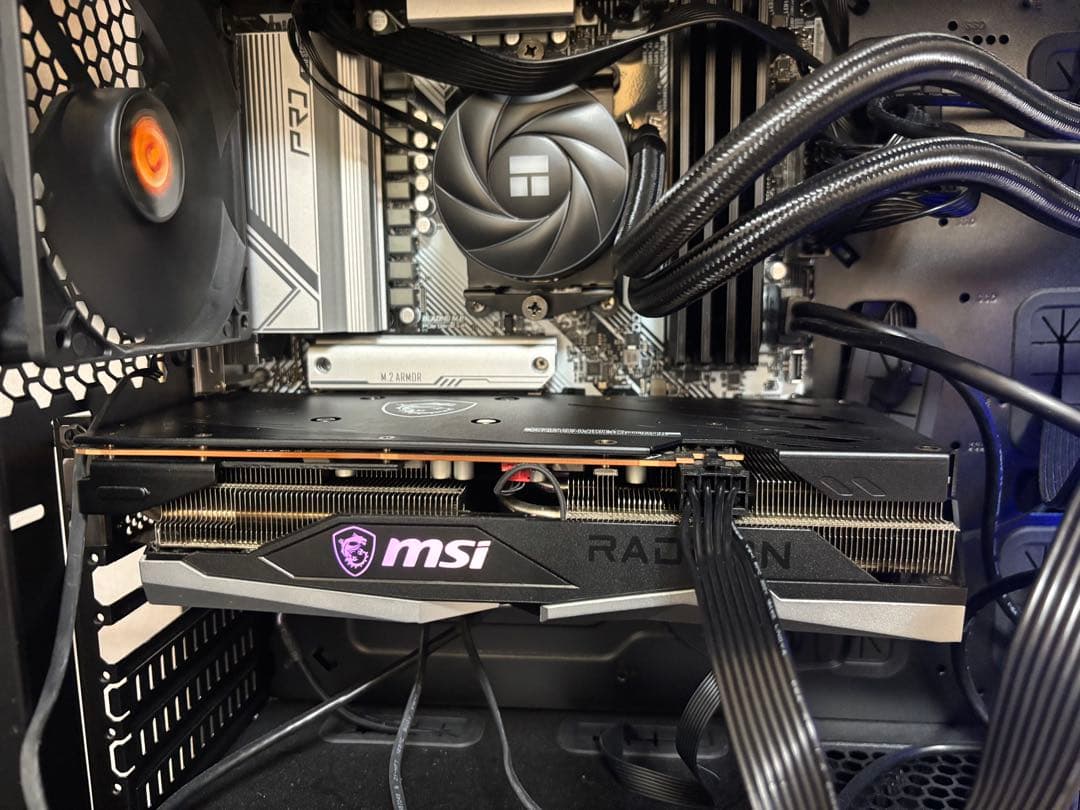 【元箱あり・美品】MSI Radeon RX 6600 XT GAMING X