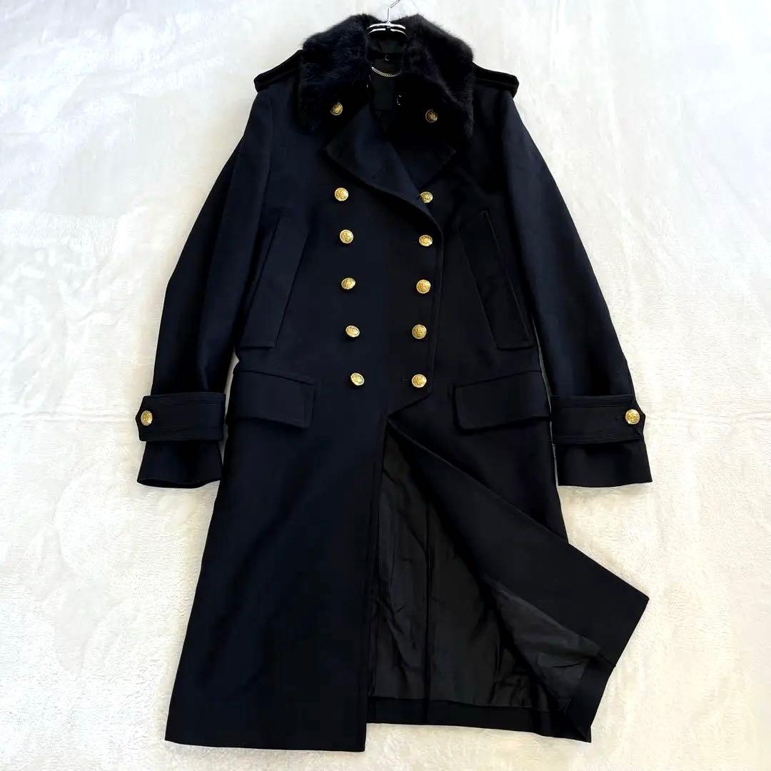 スーパーボーイGalaabenD ナポレオンコート ファー 金ボタン