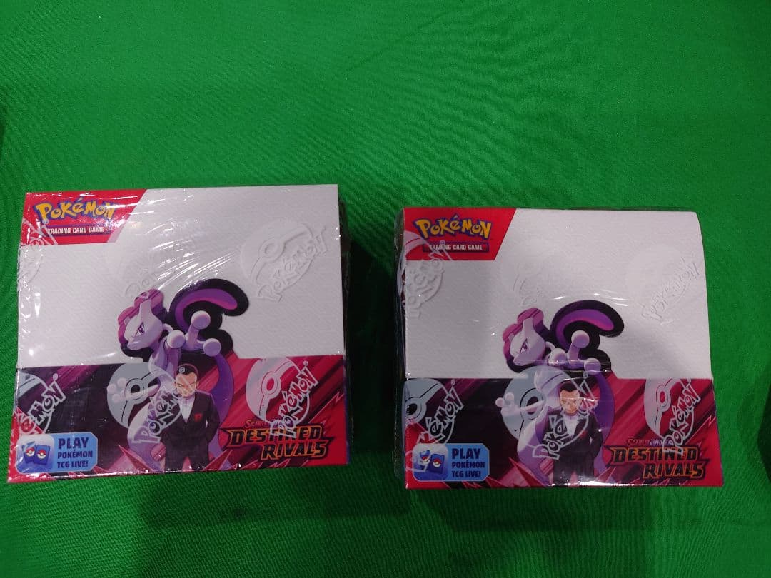 【Pokemon Card】Destined Rivals box×2【未開封】