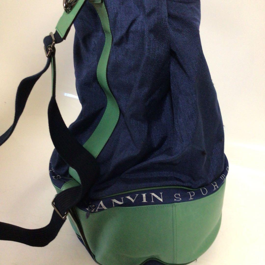 LANVIN SPORTS ショルダーバッグ ネイビー/グリーン