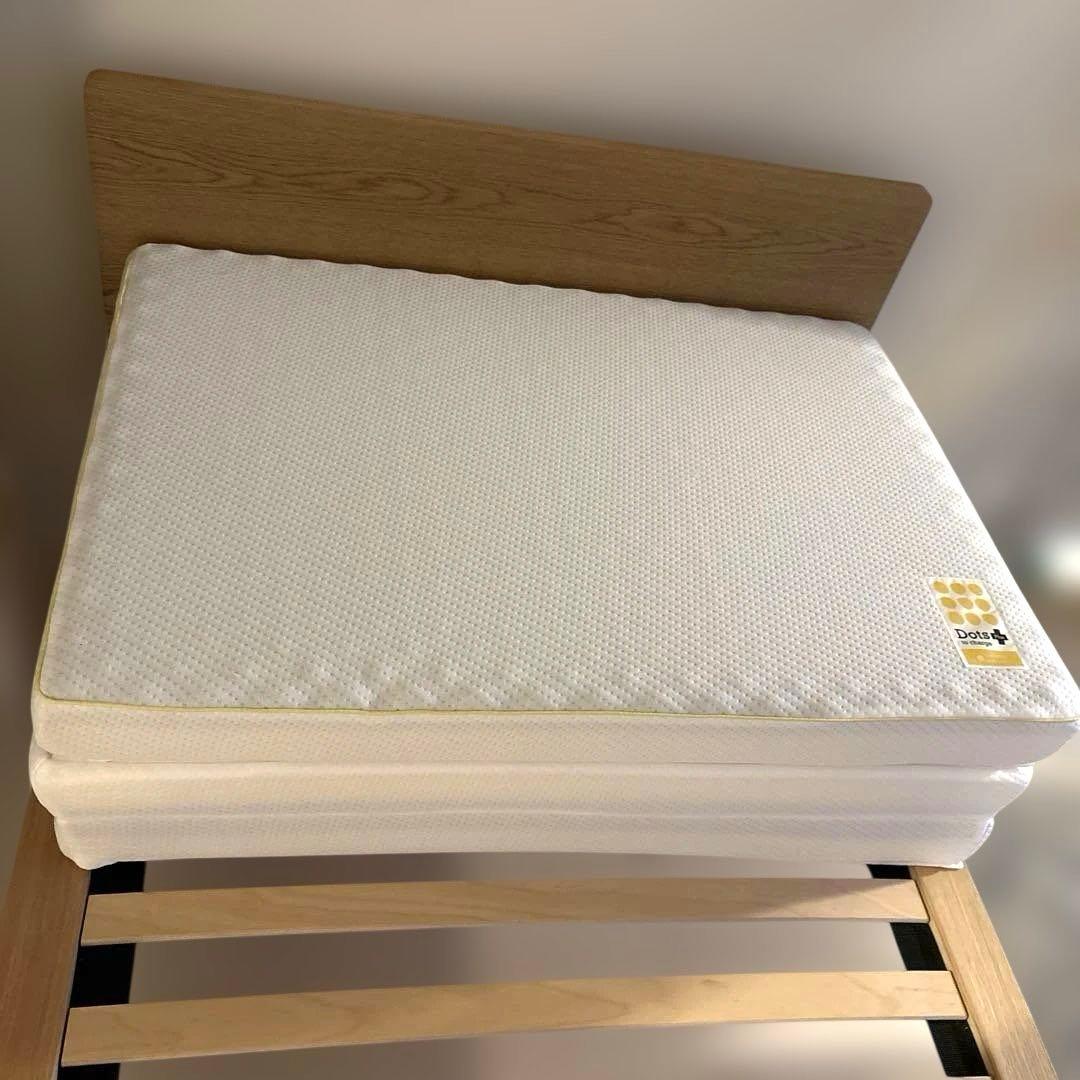 シングル/ベットフレーム/無印良品/マットレス/西川/睡眠ラボ/ドッツプラス