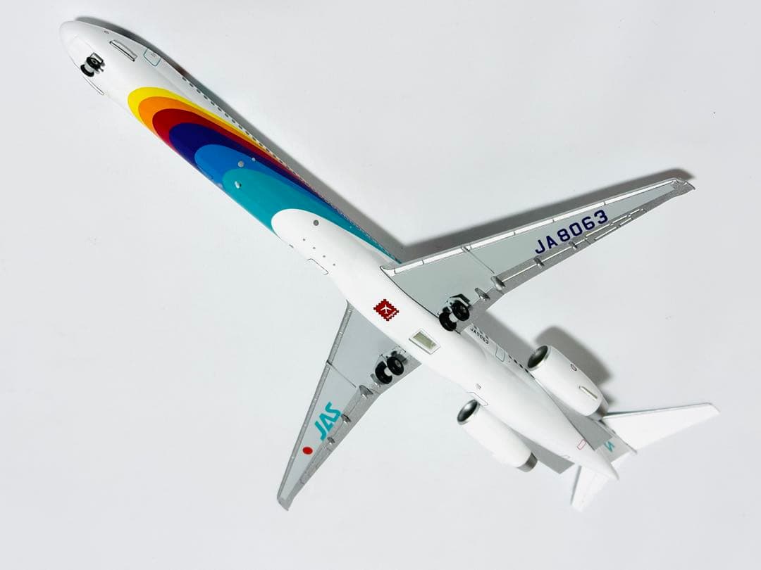 JALUX 1/200 MD-90 JAS 日本エアシステム3号機