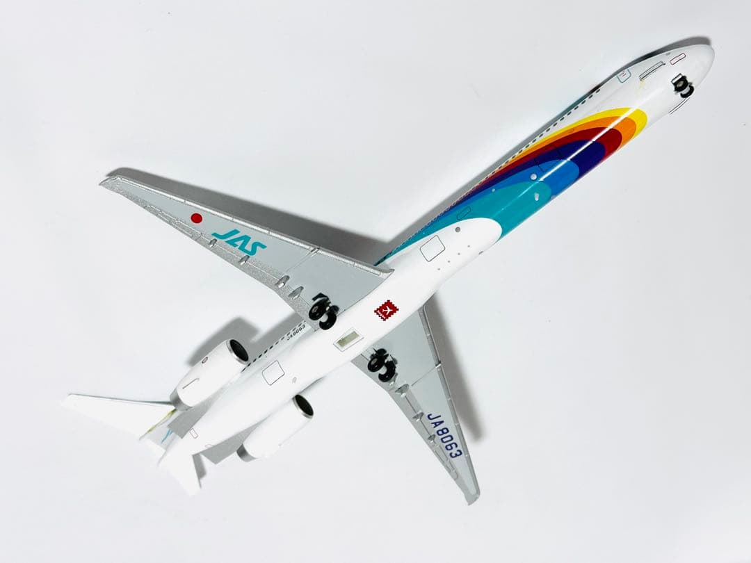 JALUX 1/200 MD-90 JAS 日本エアシステム3号機