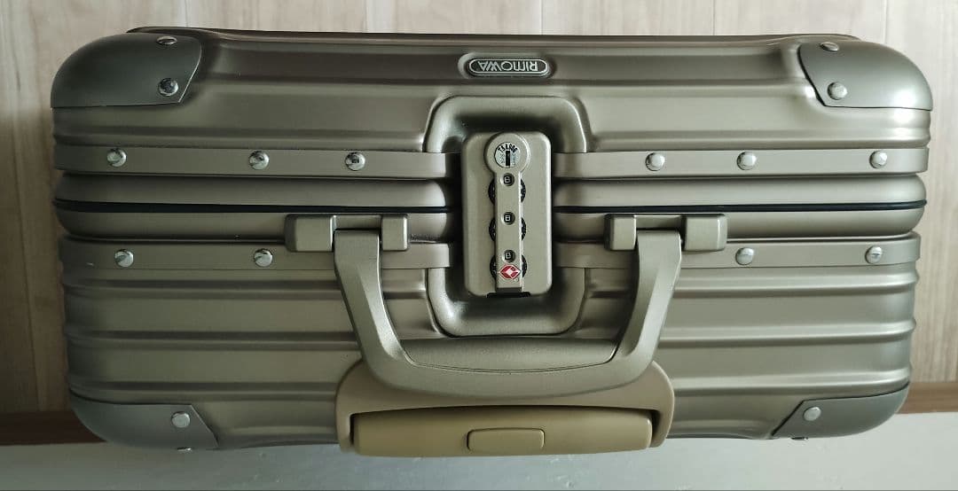 ◎希少◎美品★RIMOWAリモワ★トパーズチタニウムビジネストロリー★2輪TSA