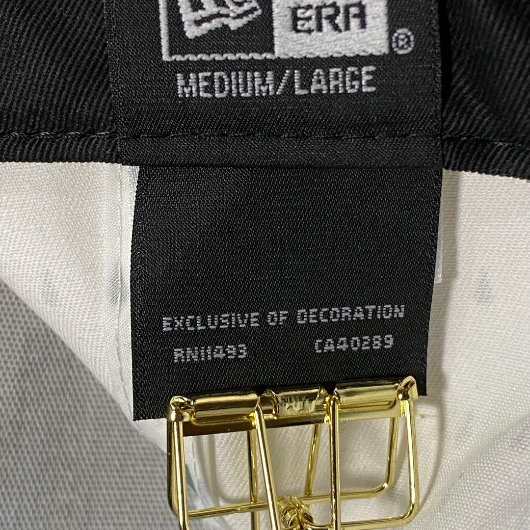 NEW ERA × JOJO 黄金の風 コラボキャップ M/Lサイズ ホワイト