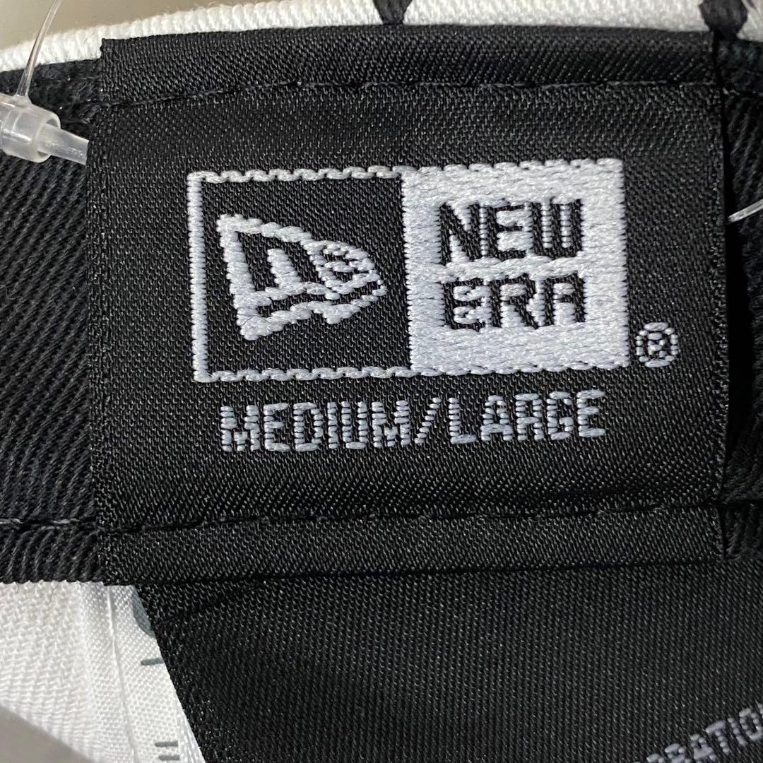 NEW ERA × JOJO 黄金の風 コラボキャップ M/Lサイズ ホワイト