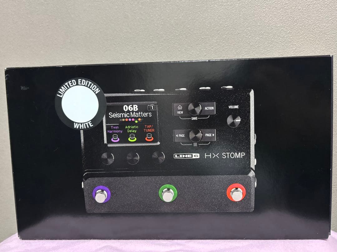 White限定カラー　LINE6 HX STOMP