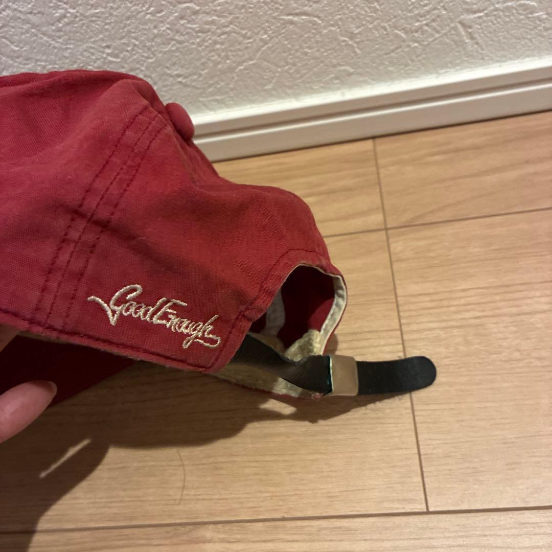 グッドイナフ　90s ロゴキャップ