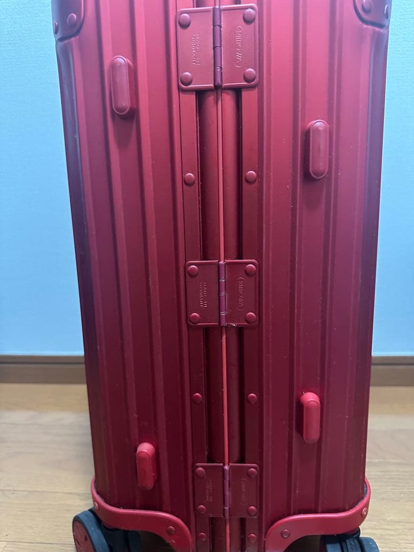 Supreme x RIMOWAキャリーケース red