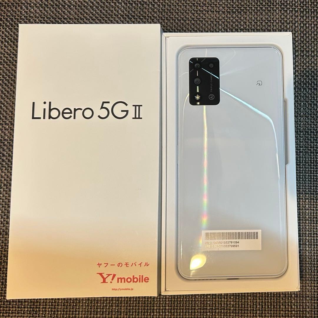 Libero 5G II Y!mobile SIMフリースマートフォン本体