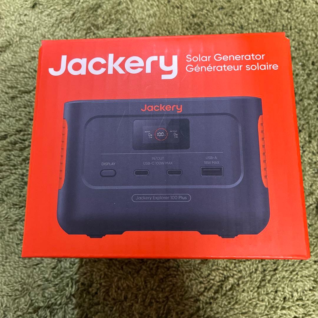 未使用　Jackery ポータブル電源100 Plus