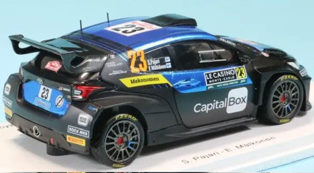 1/43 トヨタ GR ヤリス ラリー2 Rally2 チャンピオン2024