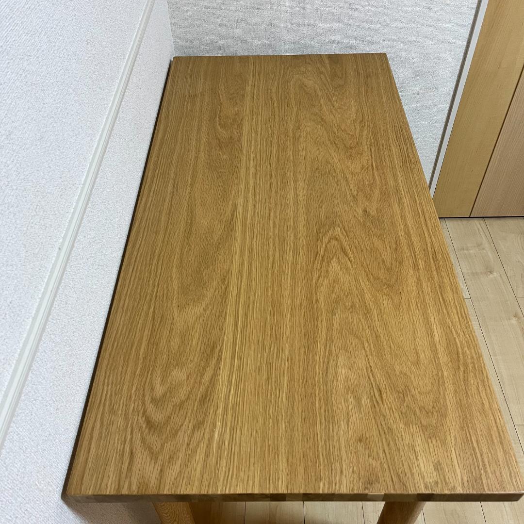 すーさん専用【美品】無印良品 木製テーブル（天板＋脚4本セット）オーク材