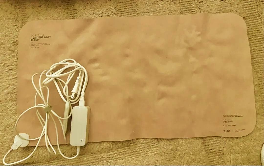 ホットカーペット・マット INKO heating mat SLEEP PLUS
