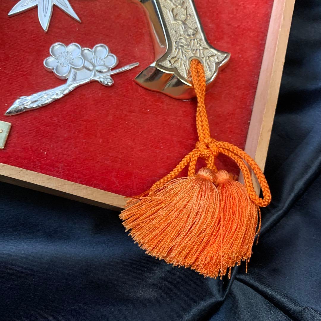 24K金メッキ 日本伝統オブジェ　打ち出の小槌