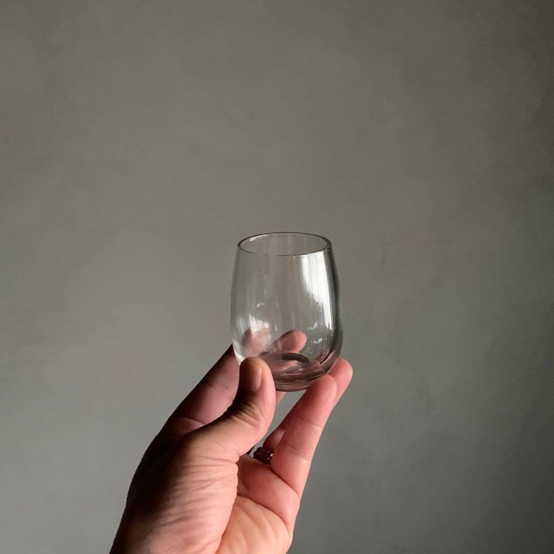 ガラス 筒盃 古道具 アンティーク