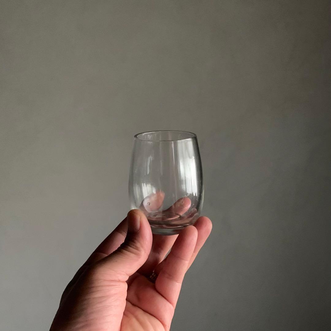 ガラス 筒盃 古道具 アンティーク